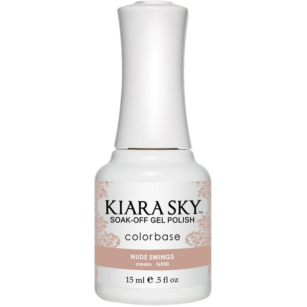 Kiara Sky - Esmalte en gel 0.5 fl oz - G530 Nude Swings