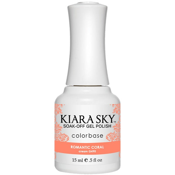 Kiara Sky - Gel Polish 0.5 fl oz - G542 Twizzly Tangerine