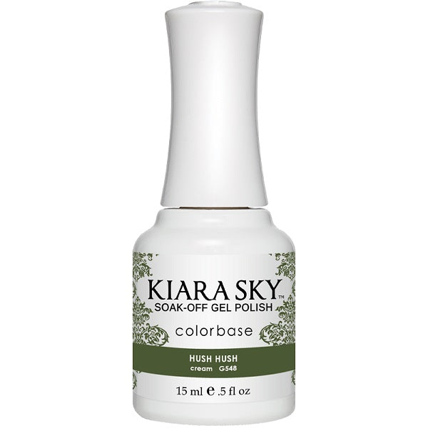 Kiara Sky - Esmalte en gel 0.5 fl oz - G548 Hush Hush
