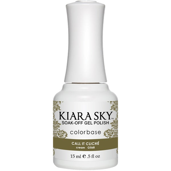 Kiara Sky - Esmalte en gel 0.5 fl oz - G568 Call It Cliché