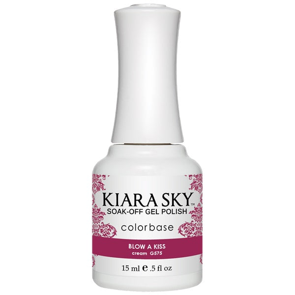 Kiara Sky - Esmalte en gel 0.5 fl oz - G575 Blow A Kiss