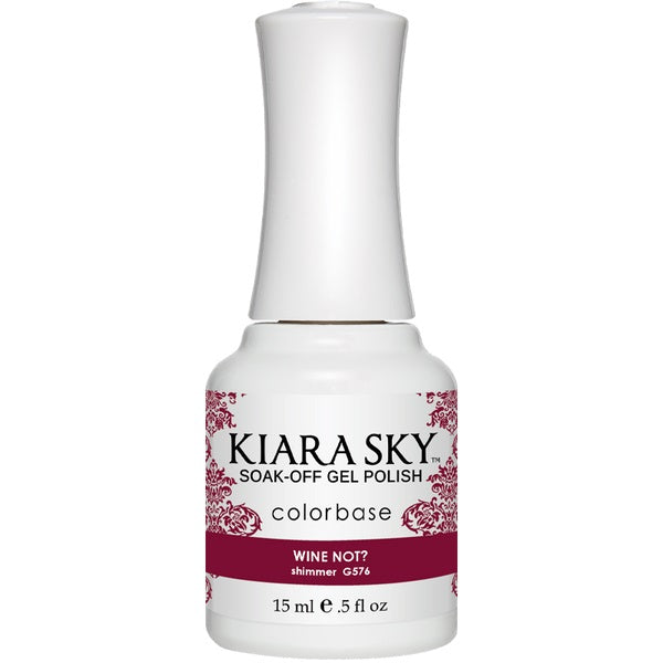Kiara Sky - Gel Polish 0.5 fl oz - G576 Wine Not?