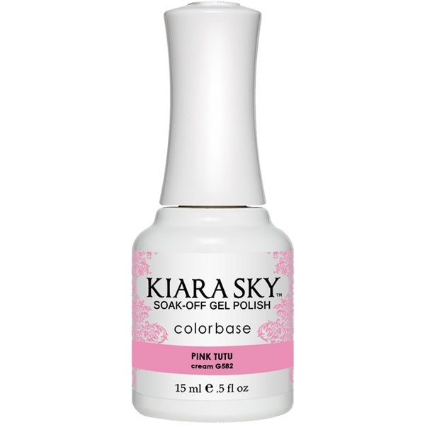 Kiara Sky - Gel Polish 0.5 fl oz - G582 Pink Tutu