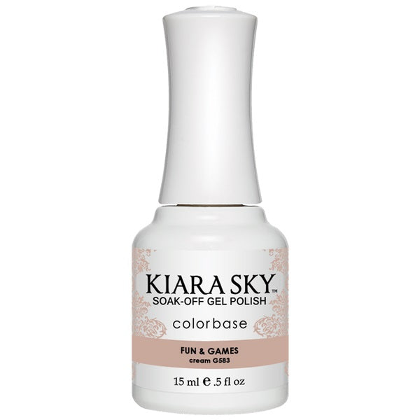 Kiara Sky - Esmalte en gel 0.5 fl oz - G583 Diversión y juegos