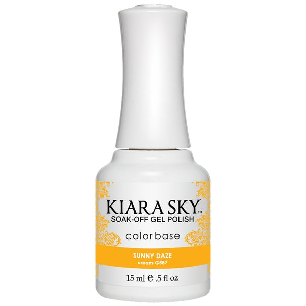 Kiara Sky - Esmalte en gel 0.5 fl oz - G587 Sunny Daze