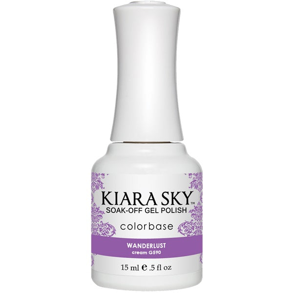 Kiara Sky - Esmalte en gel 0.5 fl oz - G590 Wanderlust