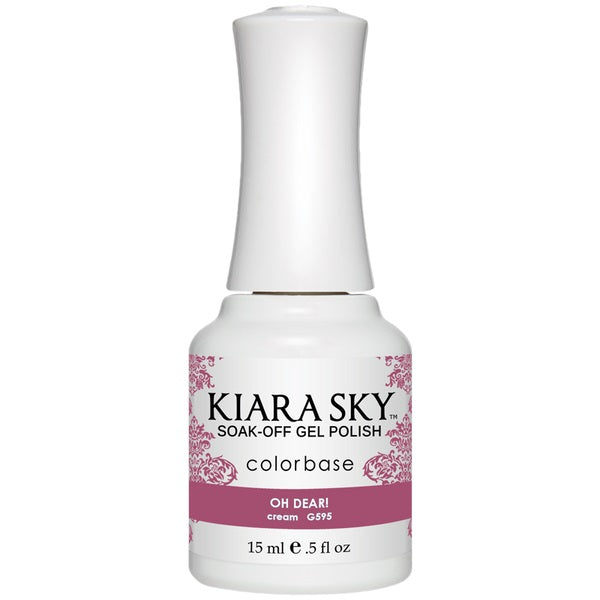 Kiara Sky - Esmalte en gel 0.5 fl oz - G595 ¡Oh, cielos!