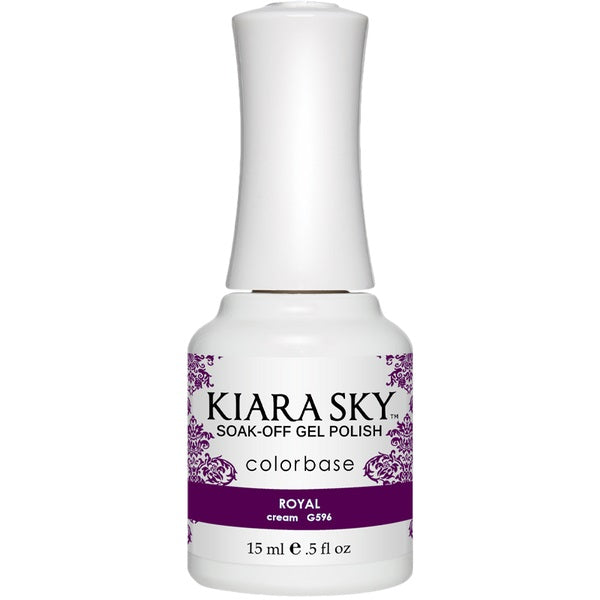 Kiara Sky - Gel Polish 0.5 fl oz - G596 Royal