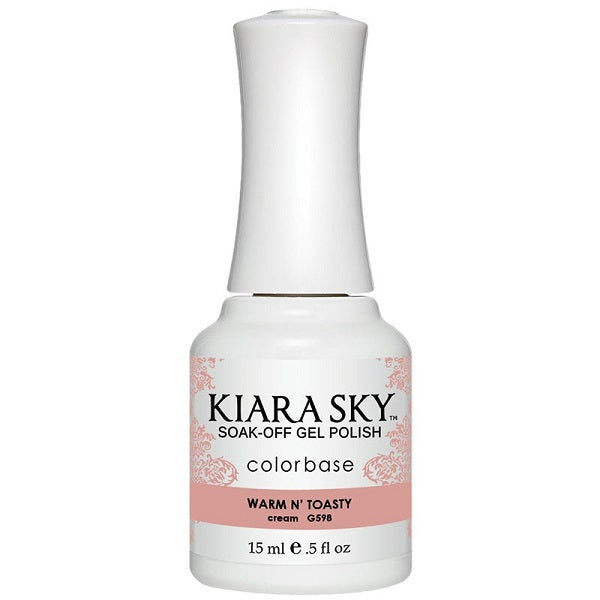 Kiara Sky - Gel Polish 0.5 fl oz - G598 Warm N' Toasty