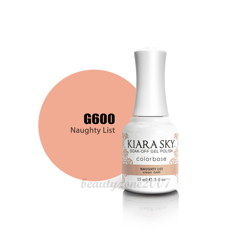 Kiara Sky - Gel Polish 0.5 fl oz - G600 Naughty List