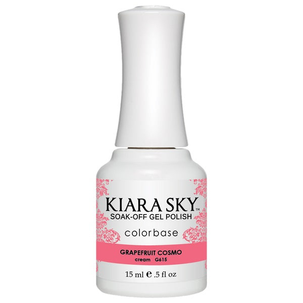 Kiara Sky - Esmalte en gel 0.5 fl oz - G615 Grapefruit Cosmo