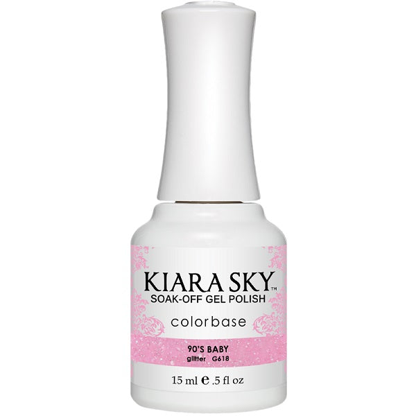 Kiara Sky - Esmalte en gel 0.5 fl oz - G618 90's Baby