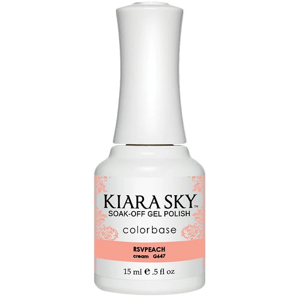 Kiara Sky - Gel Polish 0.5 fl oz - G647 RSVPeach