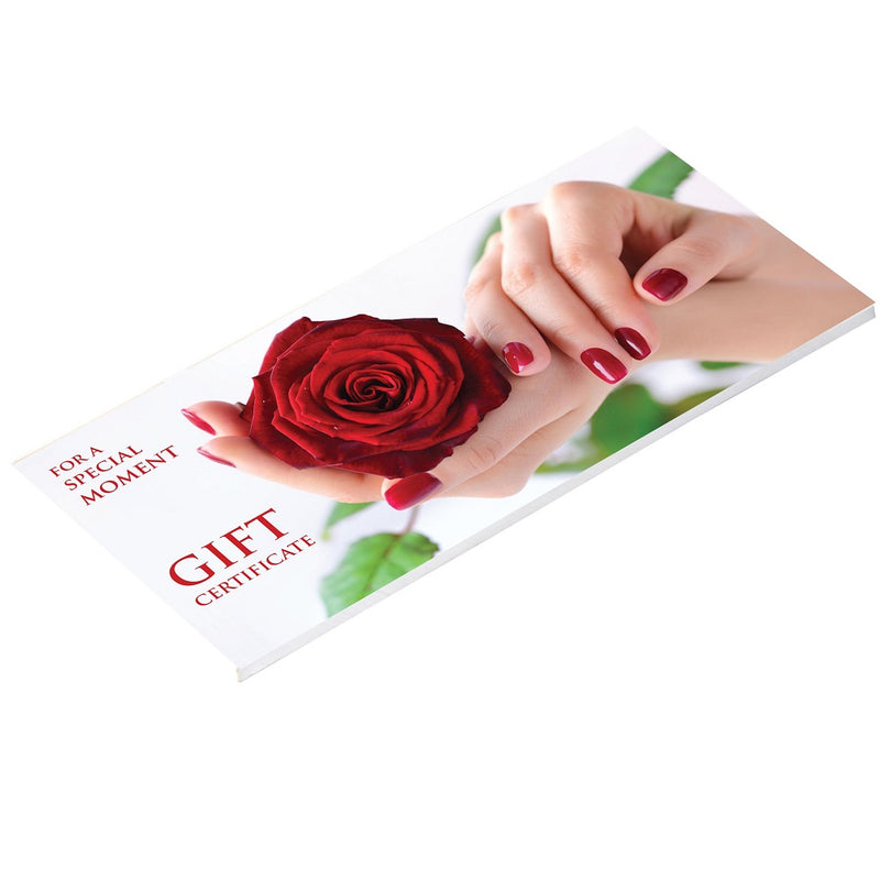 Nail Salon Gift Certificate | Design GC129 (2 books)