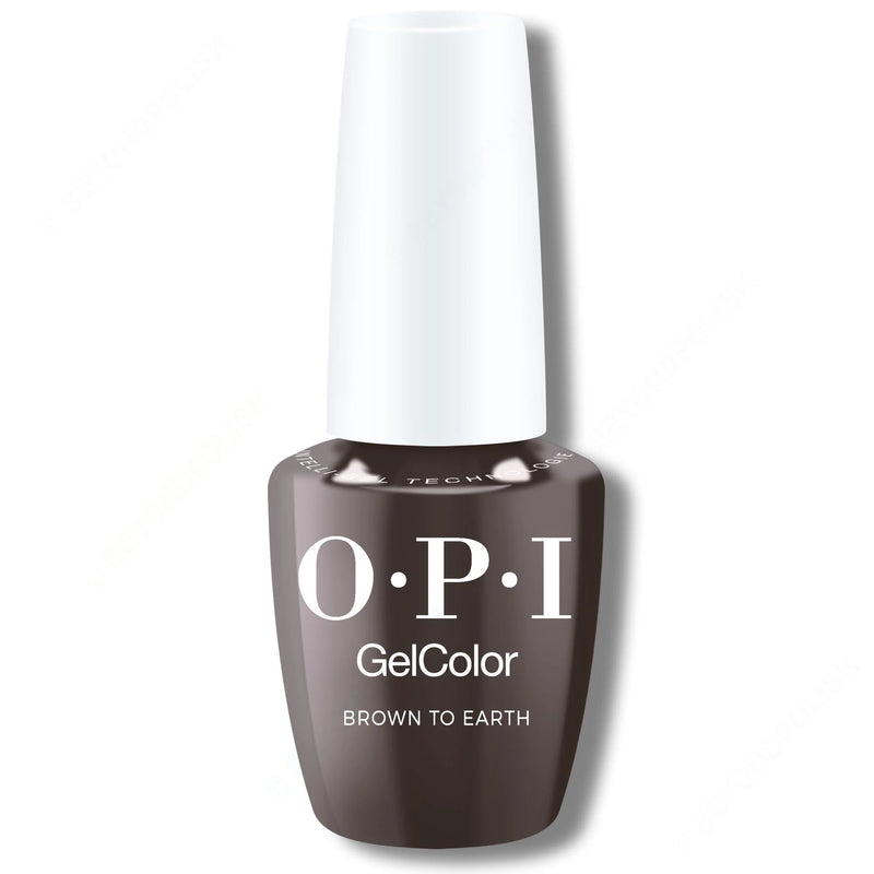 OPI GelColor Intelli-Gel - F004 Brown To Earth 0.5 fl oz