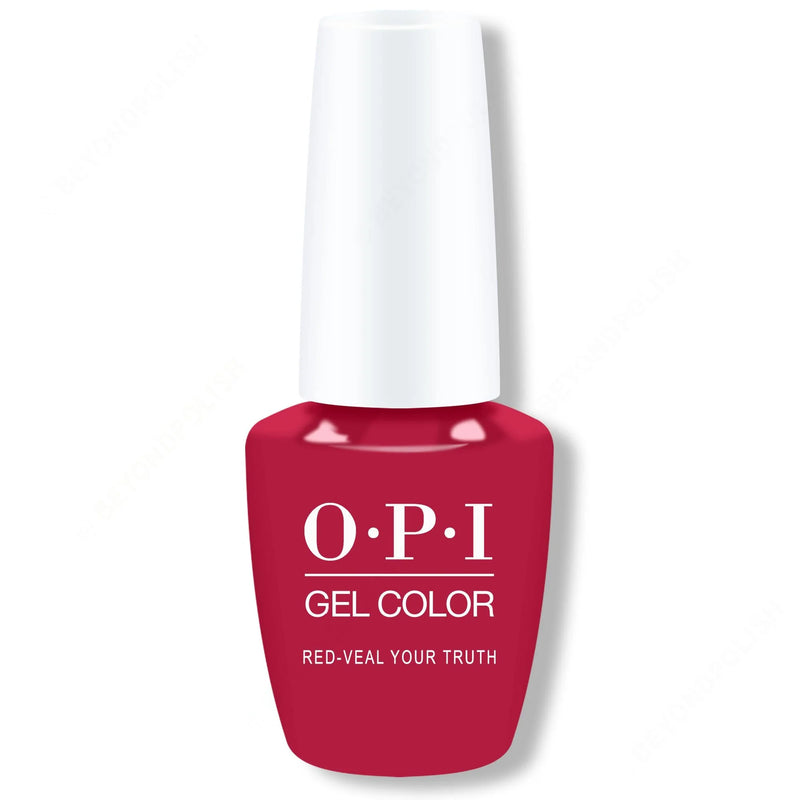 OPI GelColor Intelli-Gel - F007 Red-veal Your Truth 0.5 fl oz