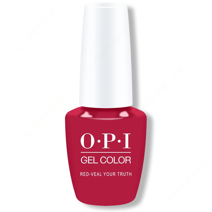 OPI GelColor - F007 Red-veal Your Truth