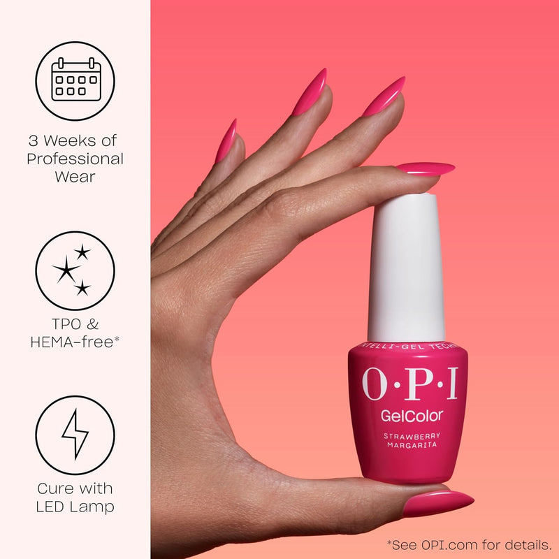 OPI GelColor Intelli-Gel - L19 No Turning Back From Pink Street 0.5 fl oz