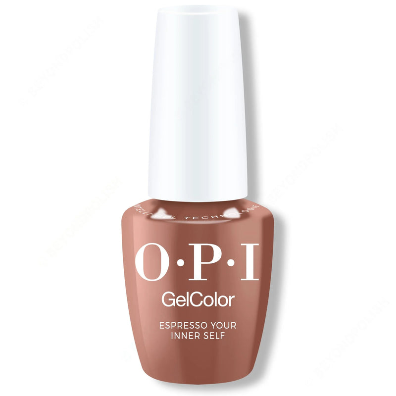 OPI GelColor Intelli-Gel - LA04 Espresso Your Inner Self 0.5 fl oz