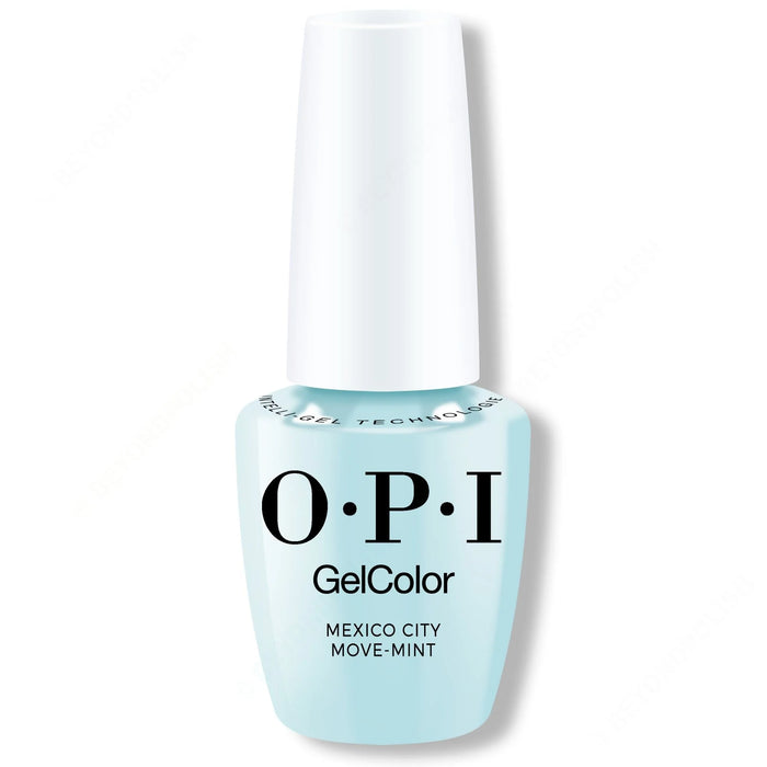 OPI GelColor Intelli-Gel - M83 Mexico City Move-Mint