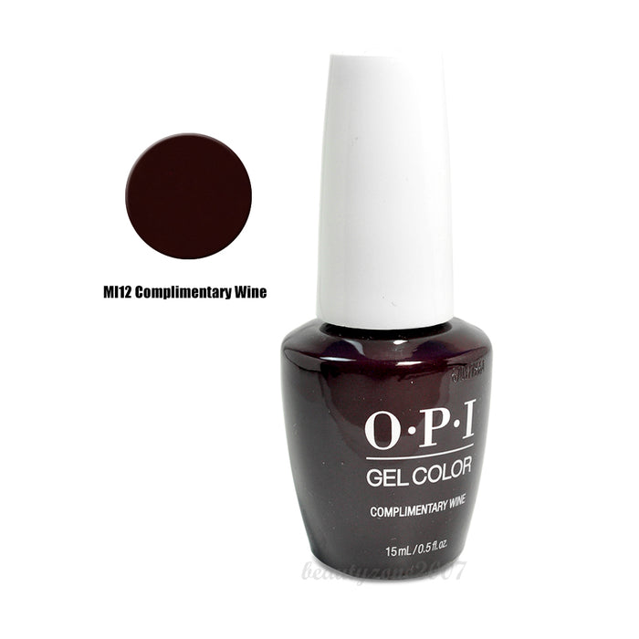 OPI GelColor - MI12 Complimentary Wine