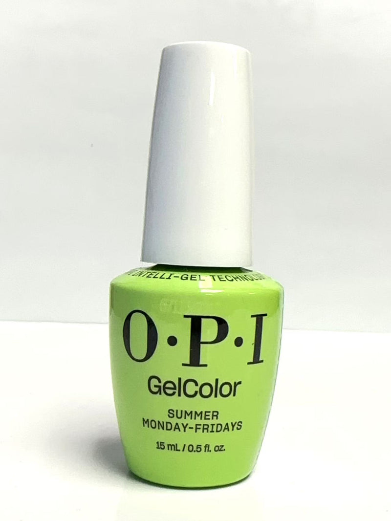 OPI GelColor - P012 Verano Lunes-Viernes 0.5 fl oz