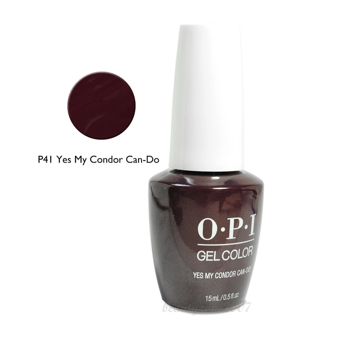 OPI Gel Color GC P41 Yes My Condor Can-Do! 0.5 oz