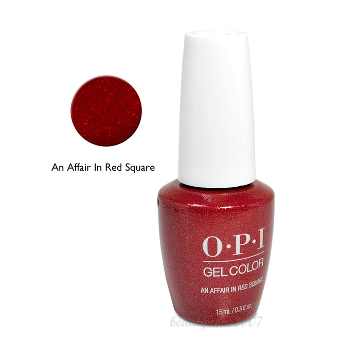 OPI Gel Color GC R53 An Affair In Red Square