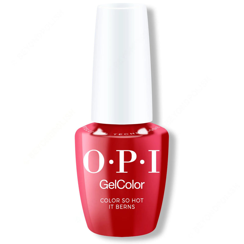 OPI GelColor Intelli-Gel - Z13 Color So Hot it Berns 0.5 fl oz