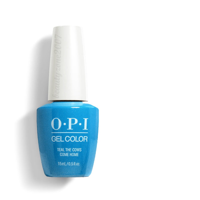 OPI GelColor GC B54 Teal The Cows Come Home