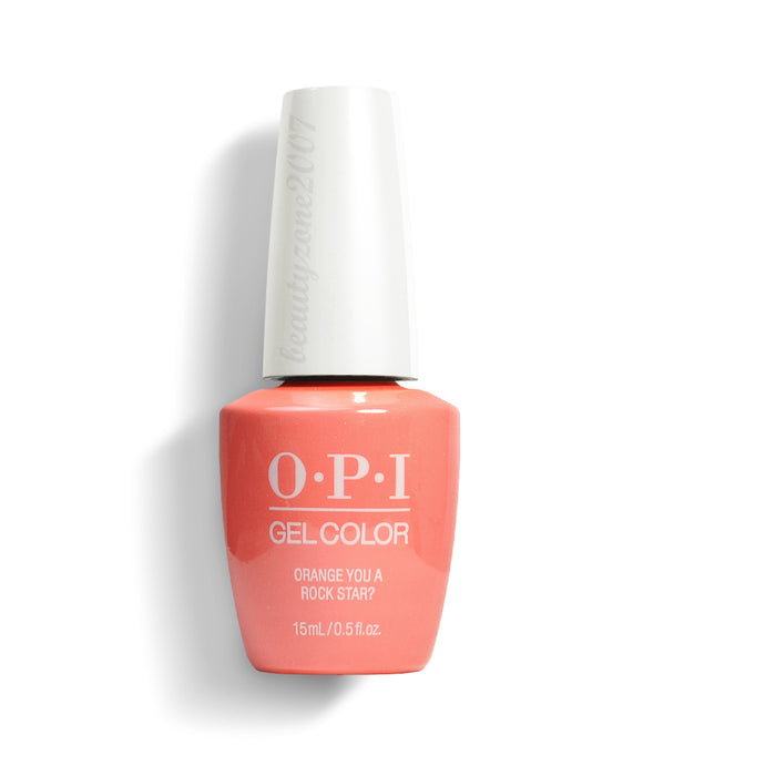 OPI GelColor GC N71 Orange You A Rock Star? 0.5oz