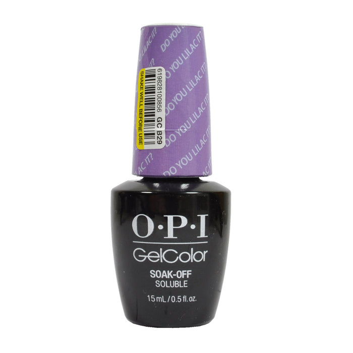 OPI GelColor GC B29 Do You Lilac It