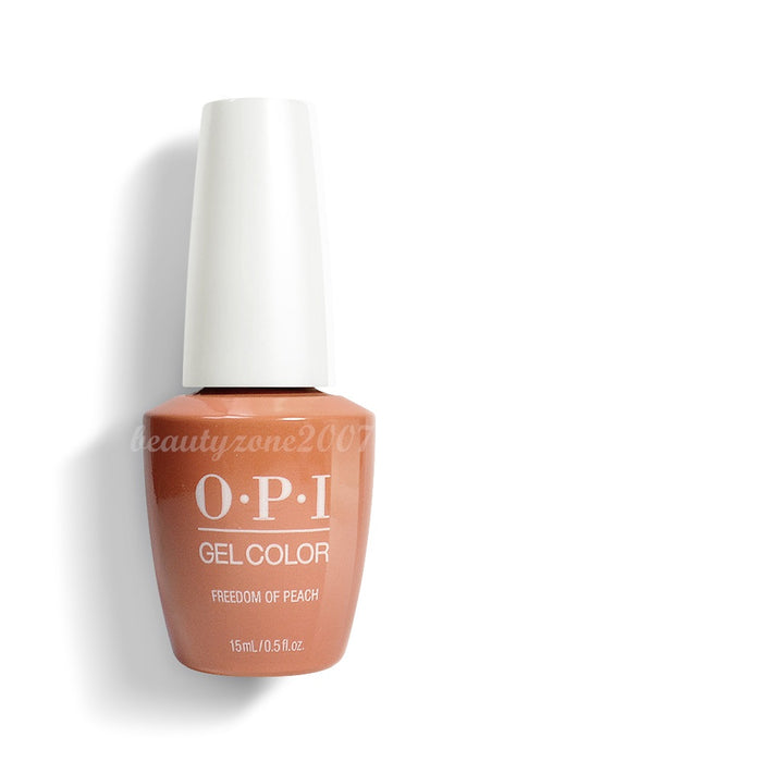 OPI Gel GC W59 Freedom Of Peach 0.5oz