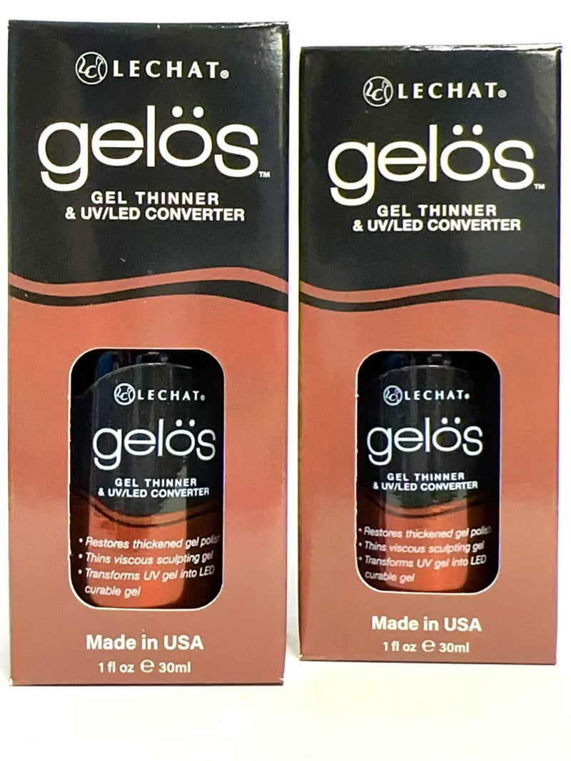 LeChat - Gelos Non-Solvent Gel Polish Thinner 1 oz (2 Pack)
