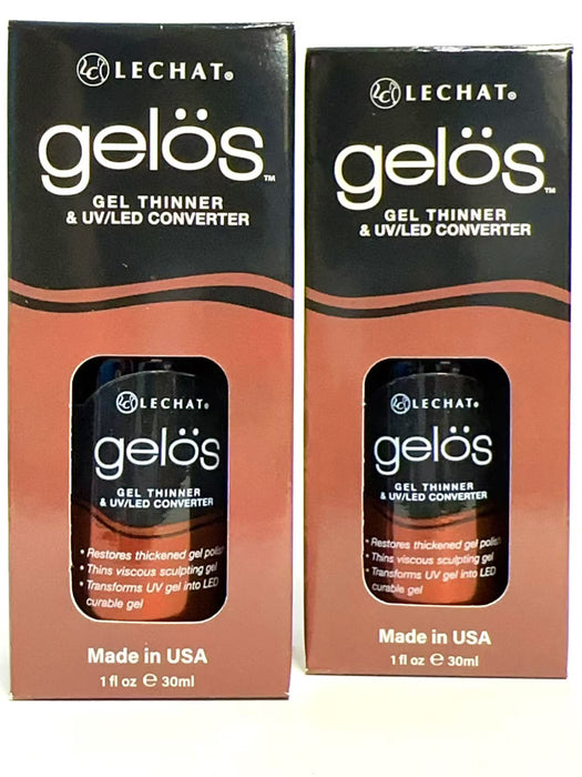 LeChat - Gelos Non-Solvent Gel Polish Thinner 1 oz (2 Pack)