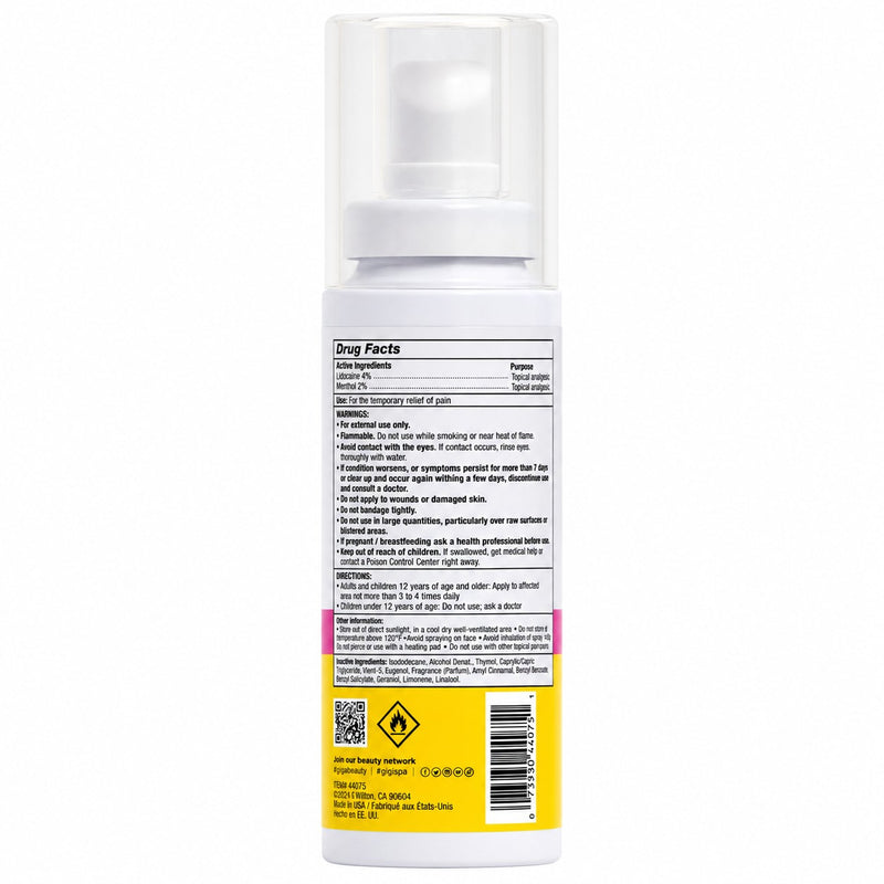 GiGi - Anesthetic Numbing Spray 2 oz (2 Pack)
