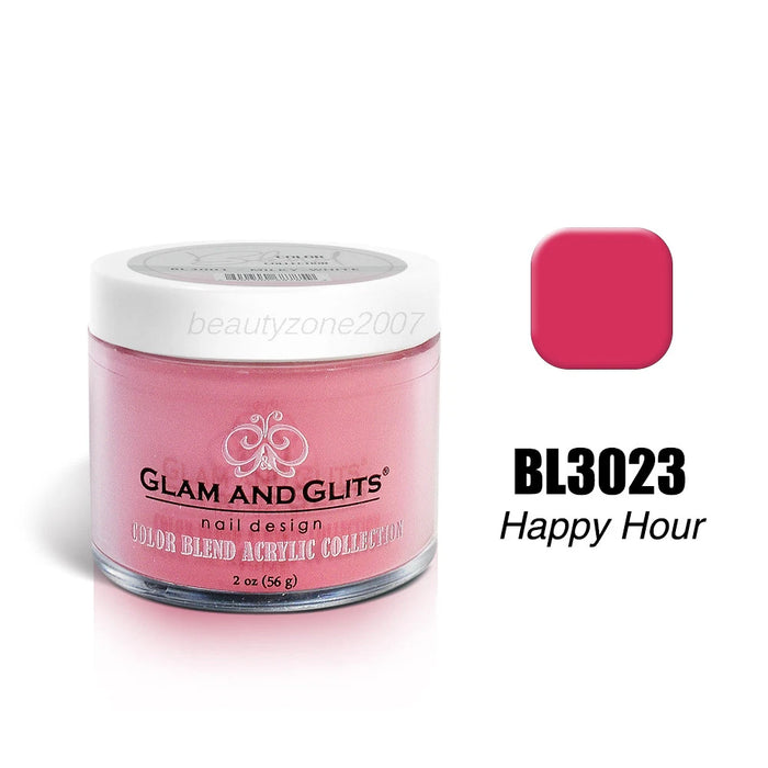 Glam and Glits Color Blend Nail Powder BL3023 - Happy Hour 2oz