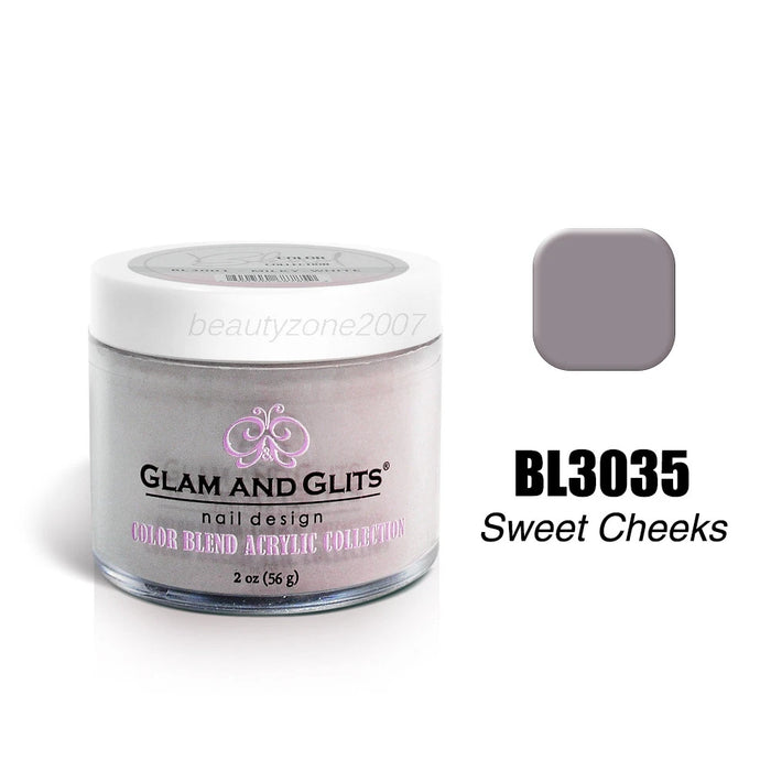 Glam and Glits Color Blend Nail Powder BL3035 - Sweet Cheeks 2oz