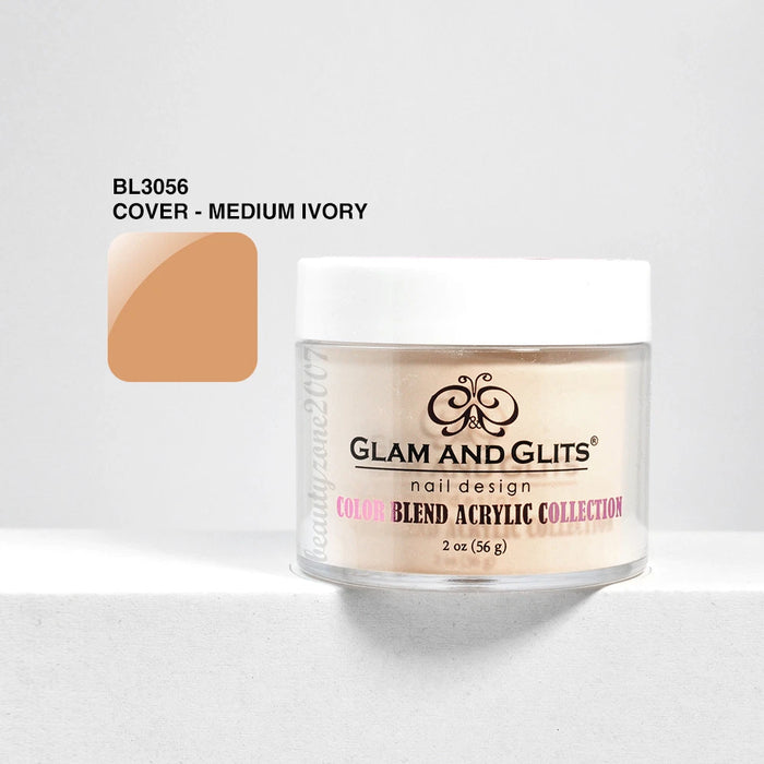 Glam and Glits Color Blend Nail Powder BL3056 - Medium Ivory 2oz