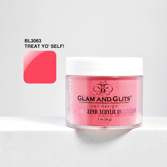 Glam and Glits Color Blend Nail Powder BL3063 - Treat Yo' Self 2oz