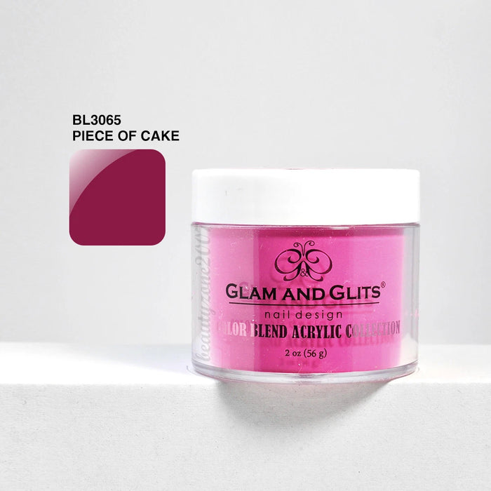 Glam and Glits Color Blend Nail Powder BL3065 - Piece Of Cake 2oz