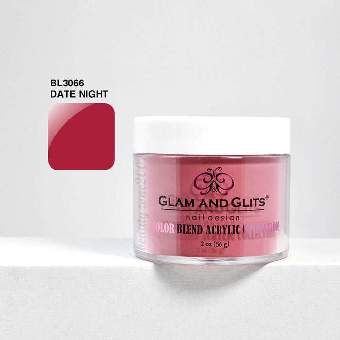 Glam and Glits Color Blend Nail Powder BL3066 Date Night 2oz