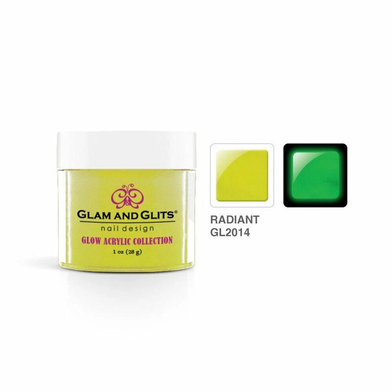 Glam & Glits - Glow Acrylic Powder - GL2014 Radiant 1oz