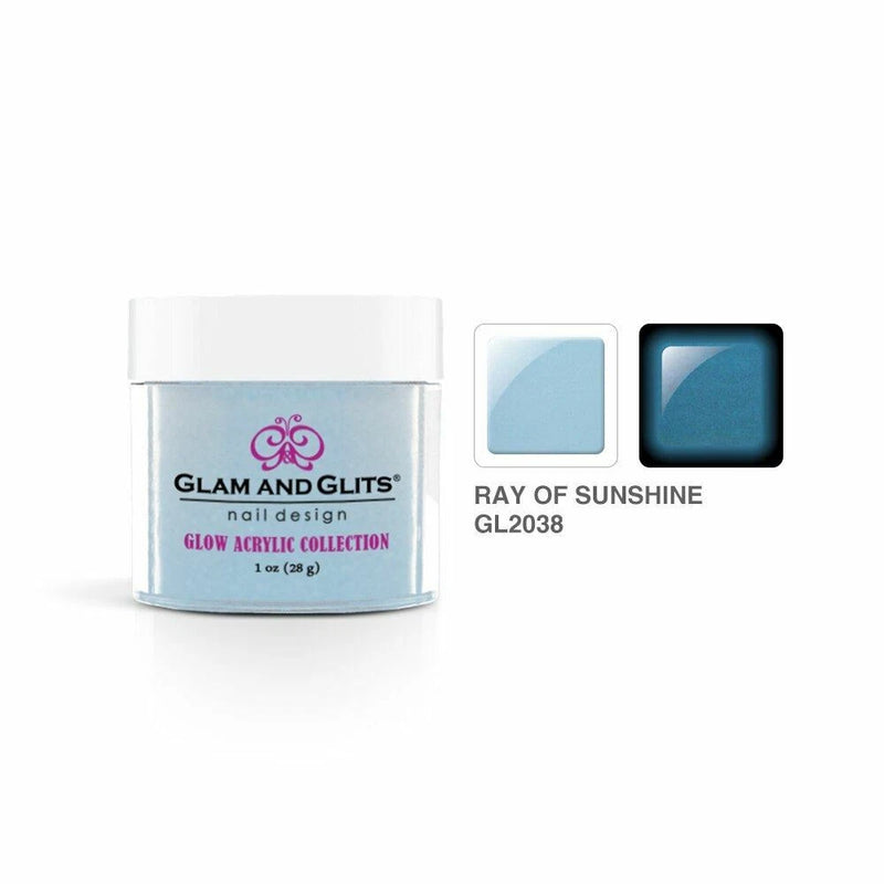 Glam & Glits - Polvo acrílico iluminador - GL2038 Rayo de sol 28 g