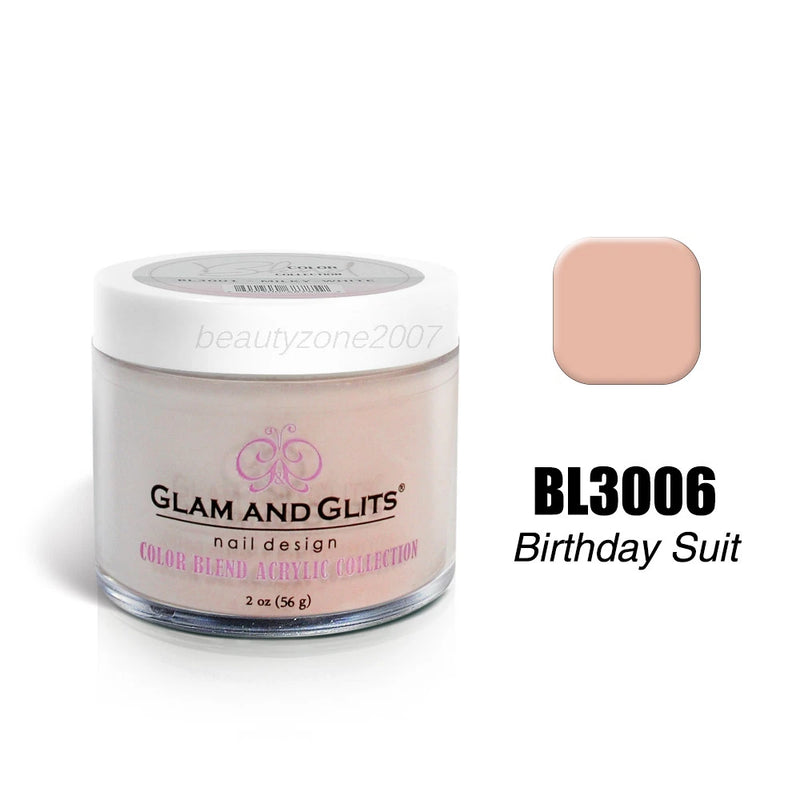 Glam & Glits - Polvos Color Blend - BL3006 Birthday Suit 2 oz 