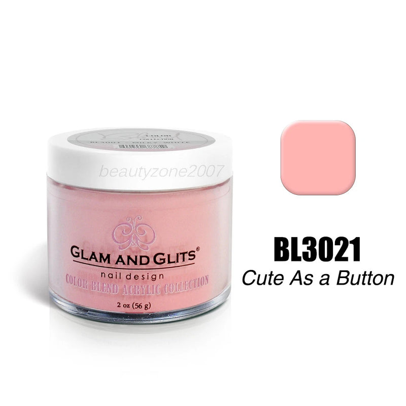 Glam & Glits - Polvos Color Blend - BL3021 Se cortan como botones 2 oz 