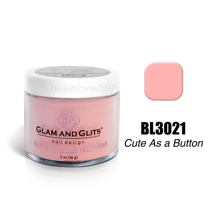 Glam and Glits Color Blend Nail Powder BL3021 - Cuts As Button 2oz