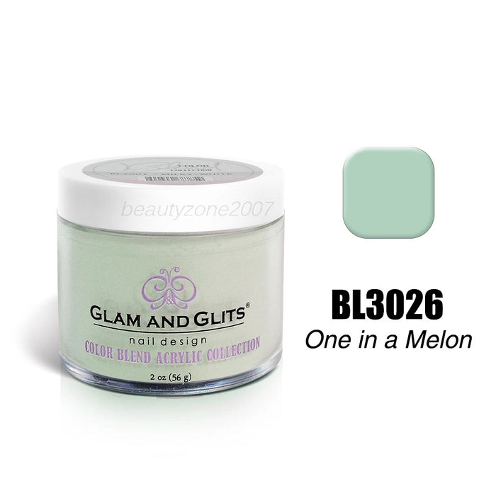 Glam and Glits Color Blend Nail Powder BL3026 - One In A Melon 2oz