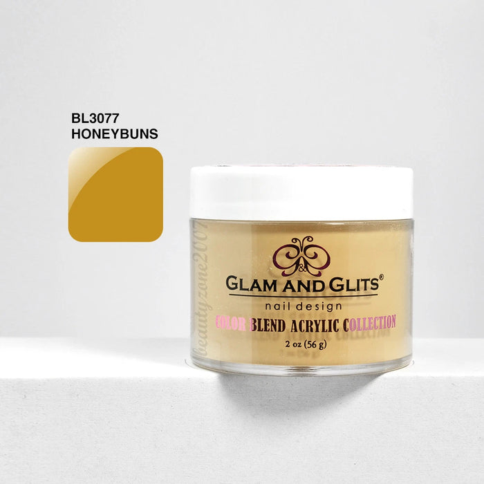 Glam and Glits Color Blend Nail Powder BL3077 - Honeybuns 2oz