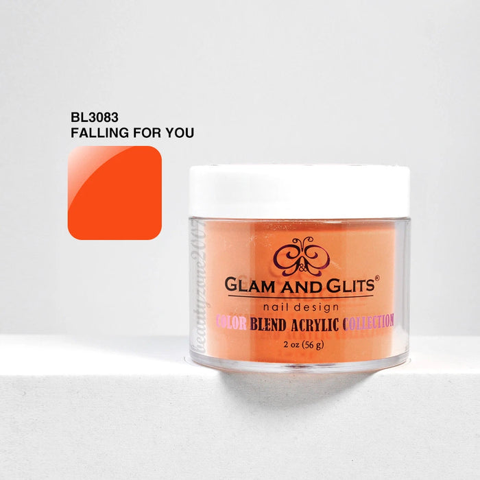 Glam and Glits Color Blend Nail Powder BL3083 - Falling For You 2oz